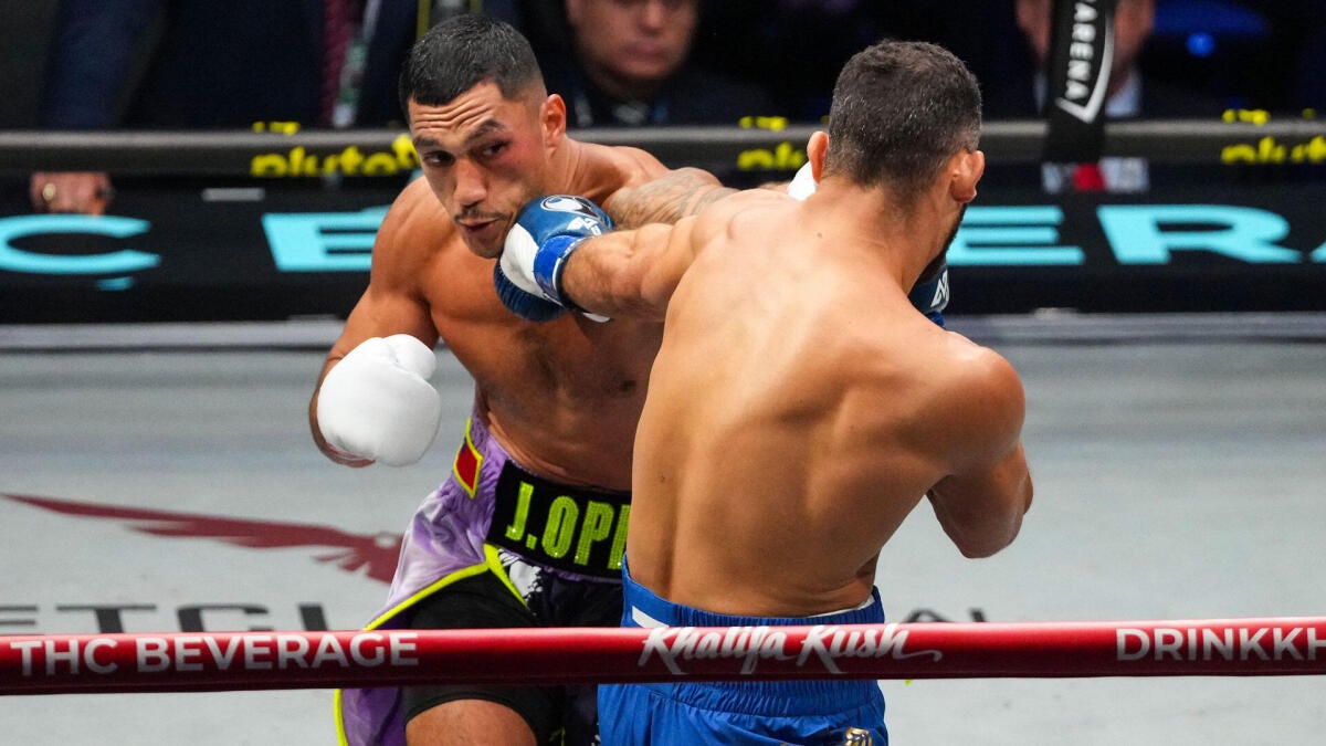 Jai Opetaia scores brutal knockout of Noel Mikaelian, calls out David Benavidez