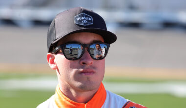 Jake Garcia earns first career NASCAR Truck Series win at Bristol; Layne Riggs, Chandler Smith falter