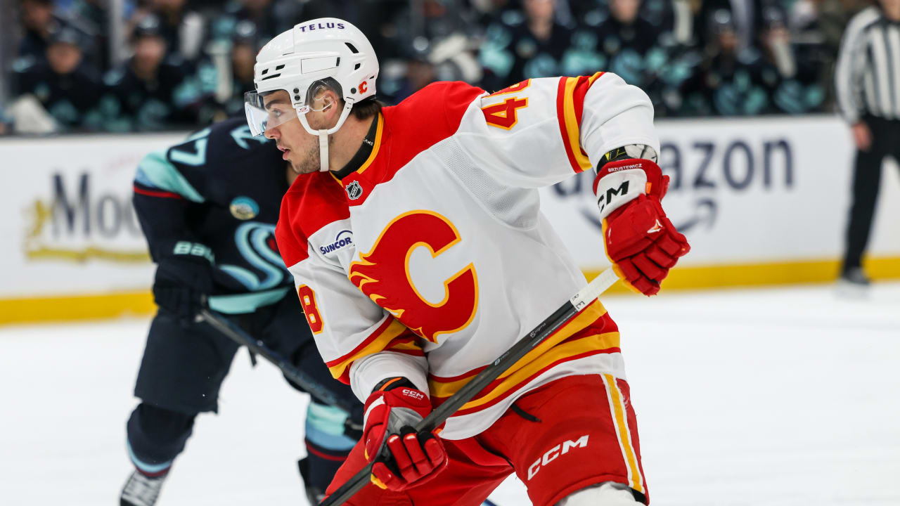 Projected Lineup - Flames @ Kraken