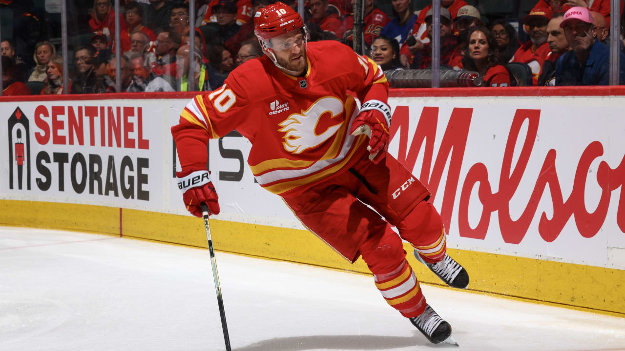Huberdeau 'feeling pretty good' but won't start training camp with Flames