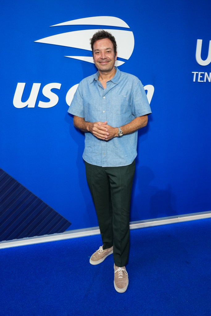 Jimmy Fallon at the 2026 US Open