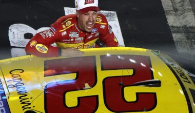 Joey Logano basks in boos after stealing NASCAR Cup win at Bristol
