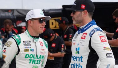 Jimmie Johnson dismisses rumors of confrontation with John Hunter Nemechek
