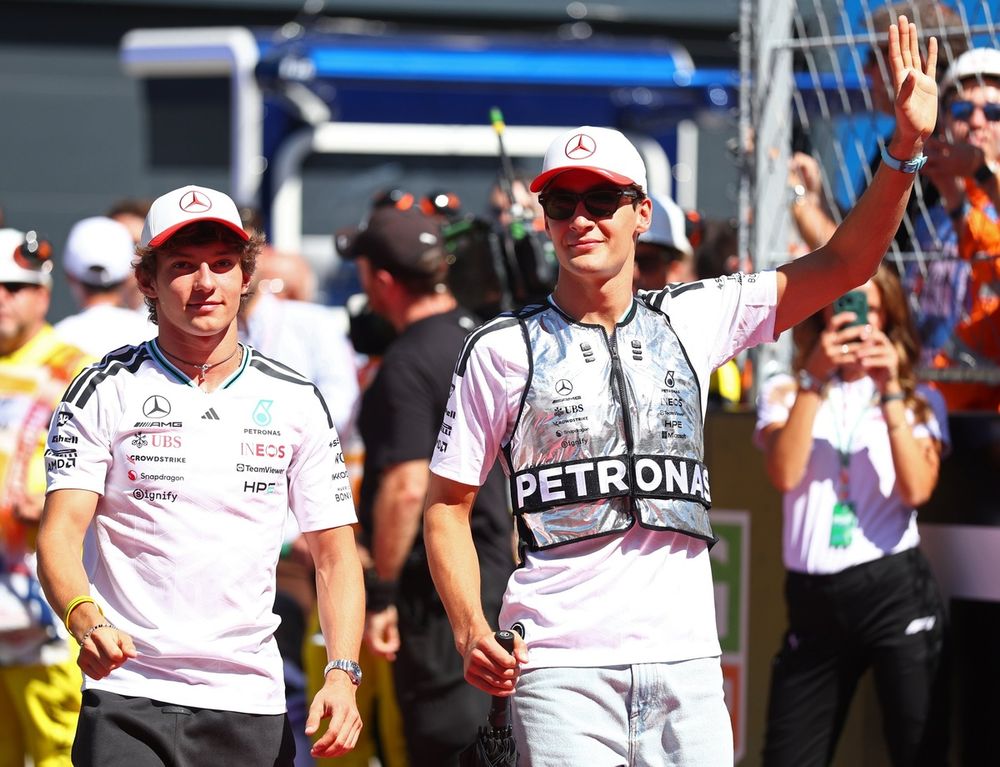 Kimi Antonelli and George Russell, Mercedes