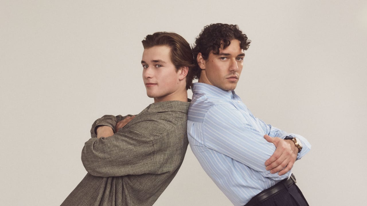 Celebrini goes Hollywood in cover shoot with 'Off Campus' star Cameli