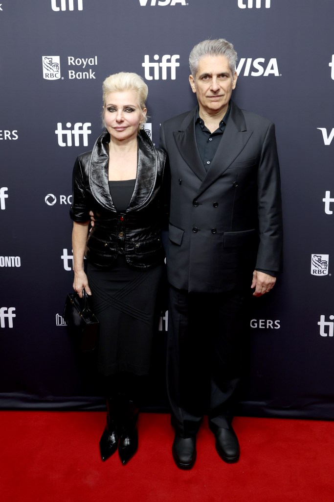 Victoria and Michael Imperioli attend "The Housewife" premiere at the 2026 Toronto International Film Festival.