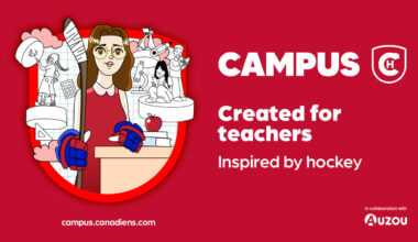 Montreal Canadiens launch Campus CH, a free platform for Quebec teachers