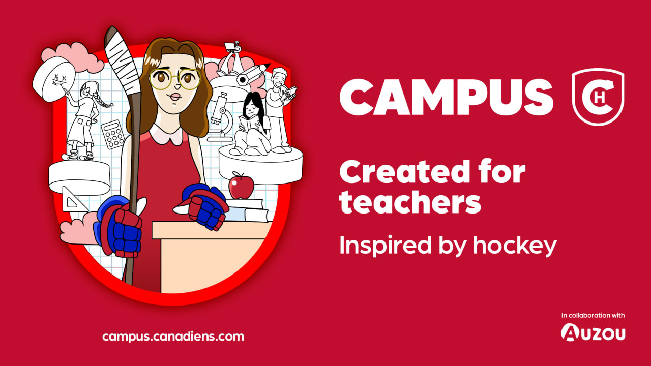 Montreal Canadiens launch Campus CH, a free platform for Quebec teachers