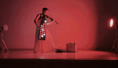 synesthesia translated into light across audrey wright’s musical body at the MET