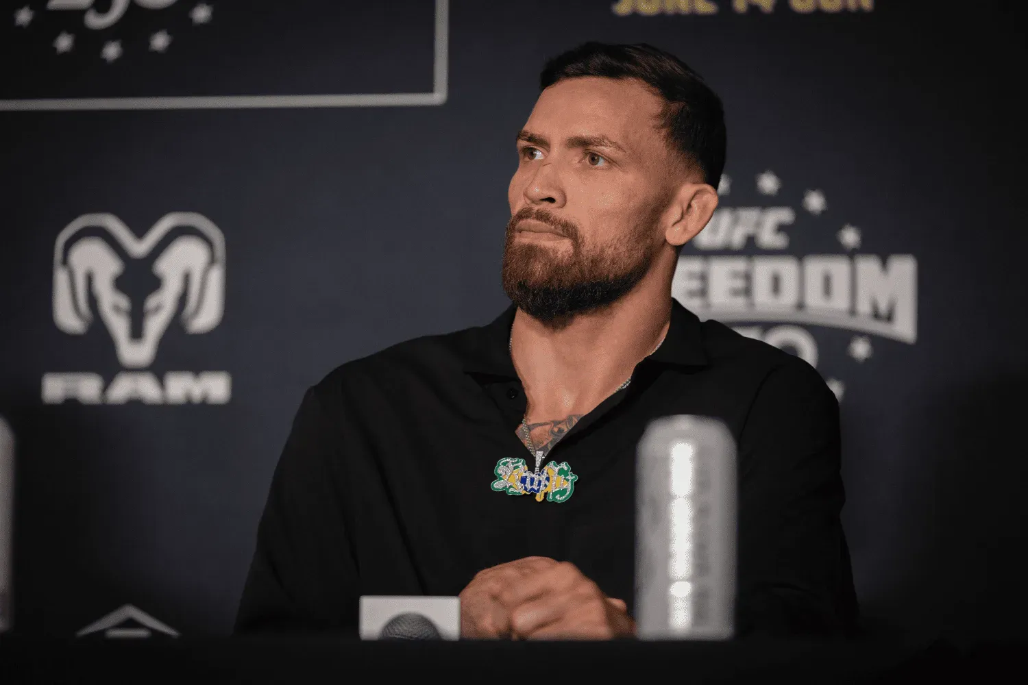 Mauricio Ruffy faced a vicious KO defeat against Arman Tsarukyan at UFC 331