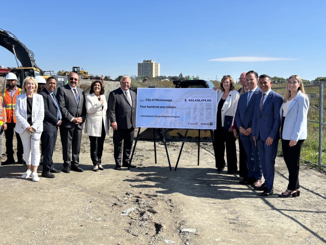 Ontario, Canada announce up to $401 million for Mississauga housing infrastructure