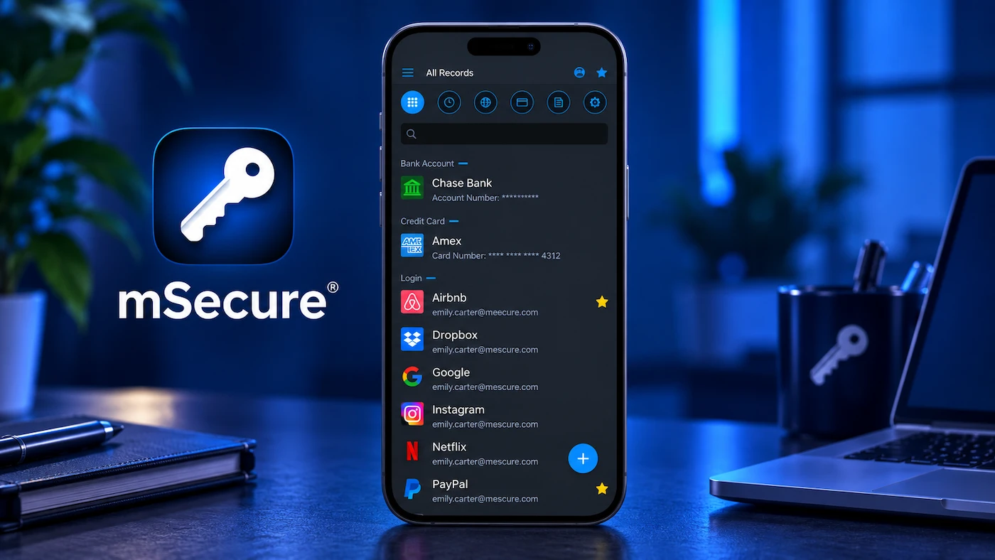 Product showcase: mSecure makes one vault do more than remember passwords