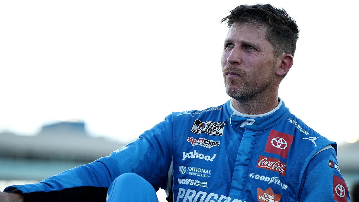Denny Hamlin at the championship race