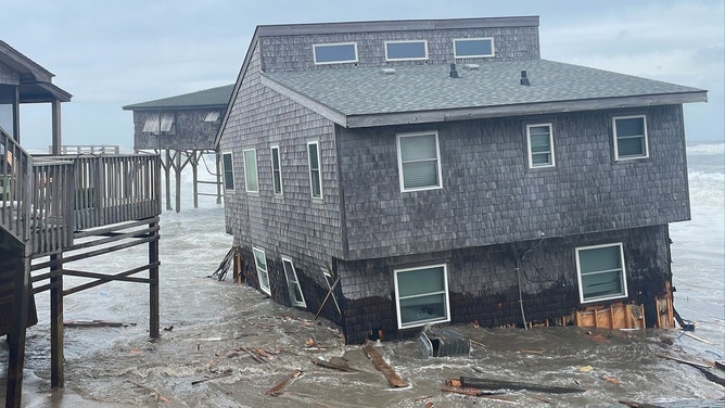 Home collapses in North Carolina