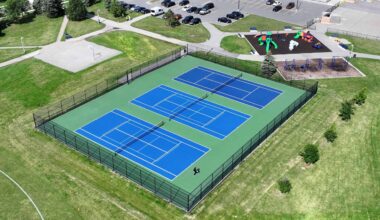 Tennis courts 'modernized' with resurfaced playing areas in Brampton