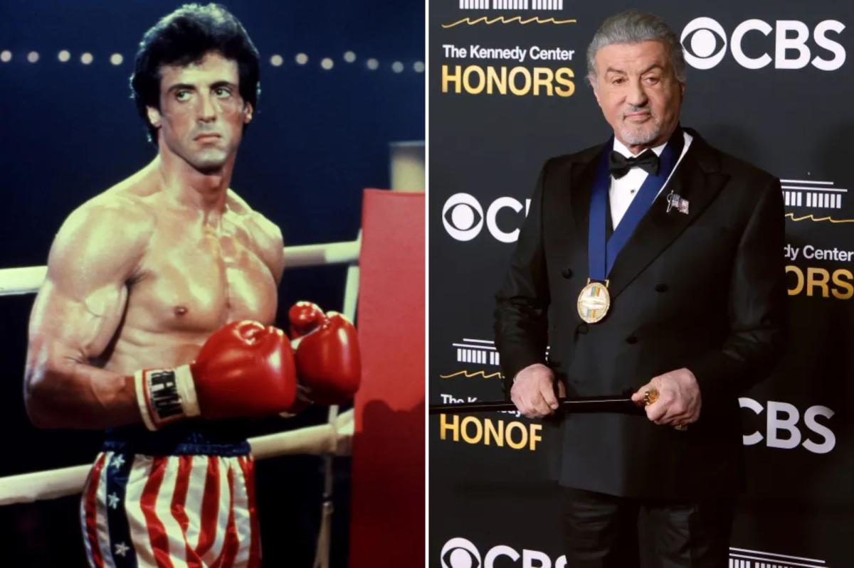 Sylvester Stallone he struggled with bulimia and used steroids while filming 'Rocky III'