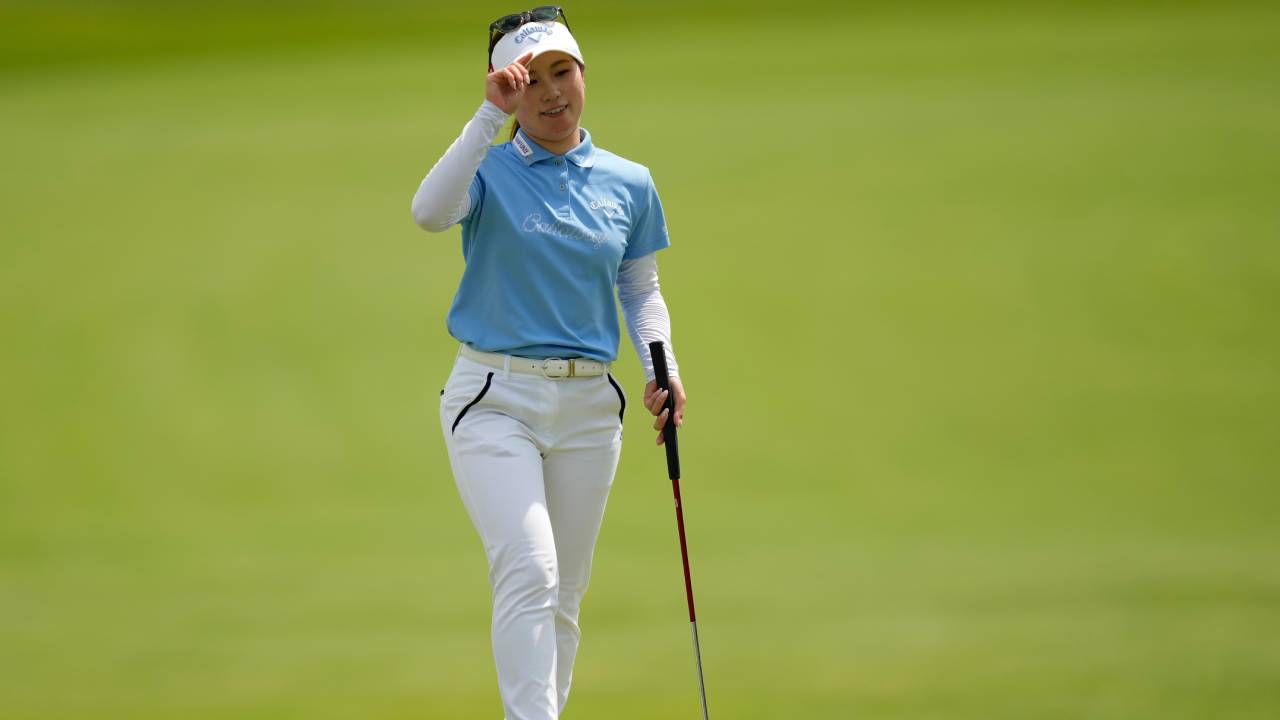 Yuna Nishimura with a 63 leads low scoring at LPGA in Arkansas