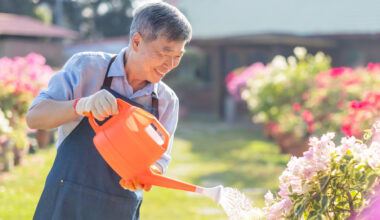 Watering plants lowers blood pressure and anxiety in older adults