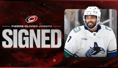 Canes Sign Joseph To One-Year Contract