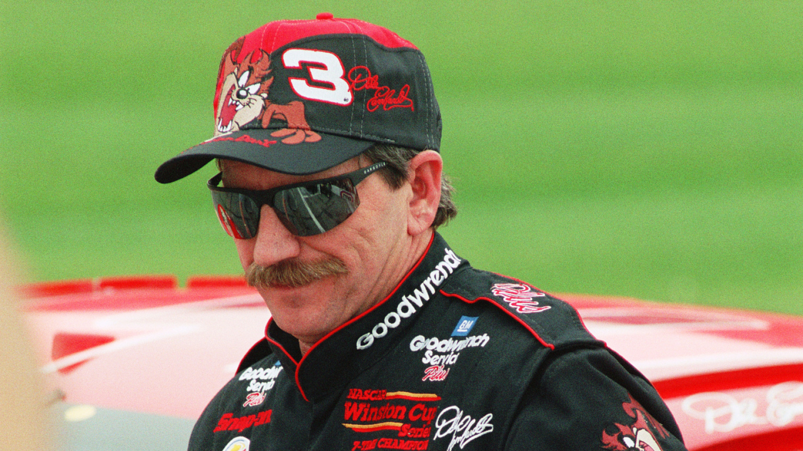 When Peter Max designed a rainbow race car for NASCAR's 'Man in Black'