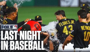 Last Night In Baseball: The Pirates Walk Off In A Wild (And Necessary) Game