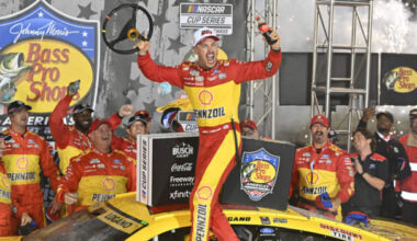 NASCAR Cup Series Power Rankings: Logano Rises Above to Win Bristol