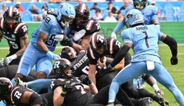 Redblacks get boost from quarterback change but winless skid continues
