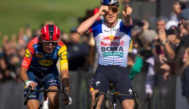 What’s the meaning of Remco Evenepoel’s finish-line celly in Quebec City?