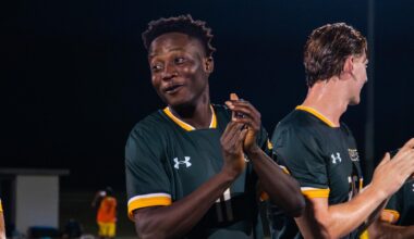 Kim’s Goal Lifts Blazers to 1-0 Road Win at Mercer