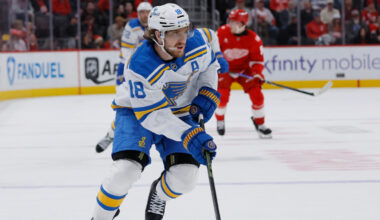 Blues name Robert Thomas 25th captain in franchise history