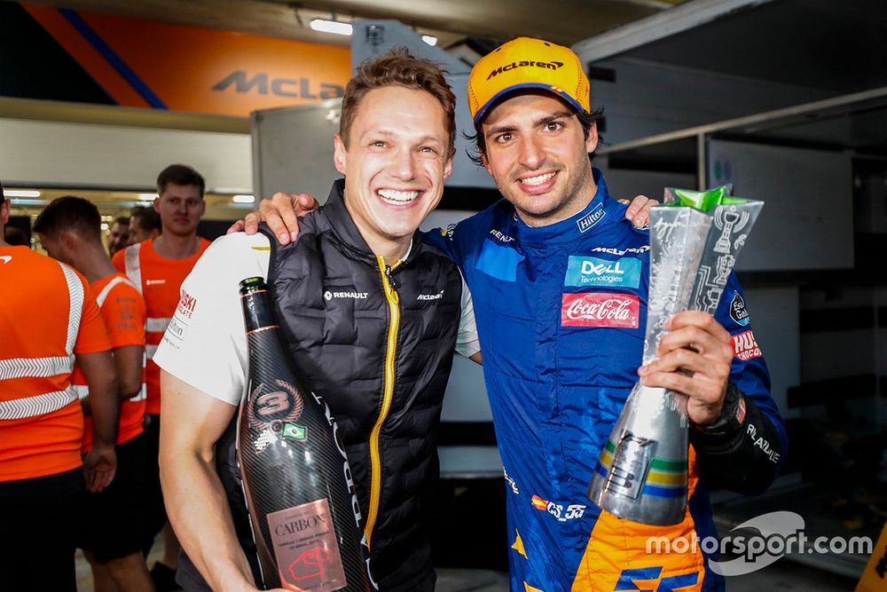 Sainz at McLaren in 2019
