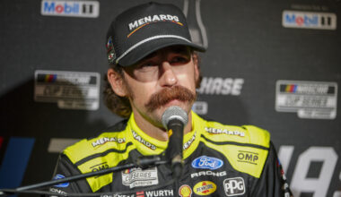 Ryan Blaney doesn't have any mulligans left in NASCAR's Chase