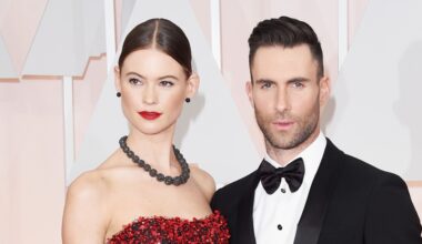 Behati and Adam Levine's Living Room Teaches Warm Minimalism