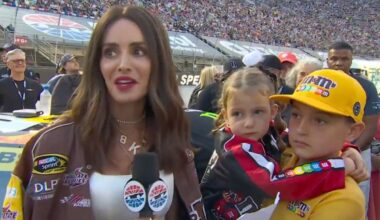 Samantha Busch remembers Kyle in emotional Bristol NASCAR tribute