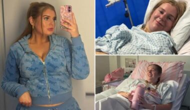 Influencer rushed to hospital after shaving bikini line left her with an ingrown hair turned sepsis