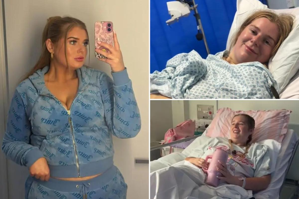 Influencer rushed to hospital after shaving bikini line left her with an ingrown hair turned sepsis