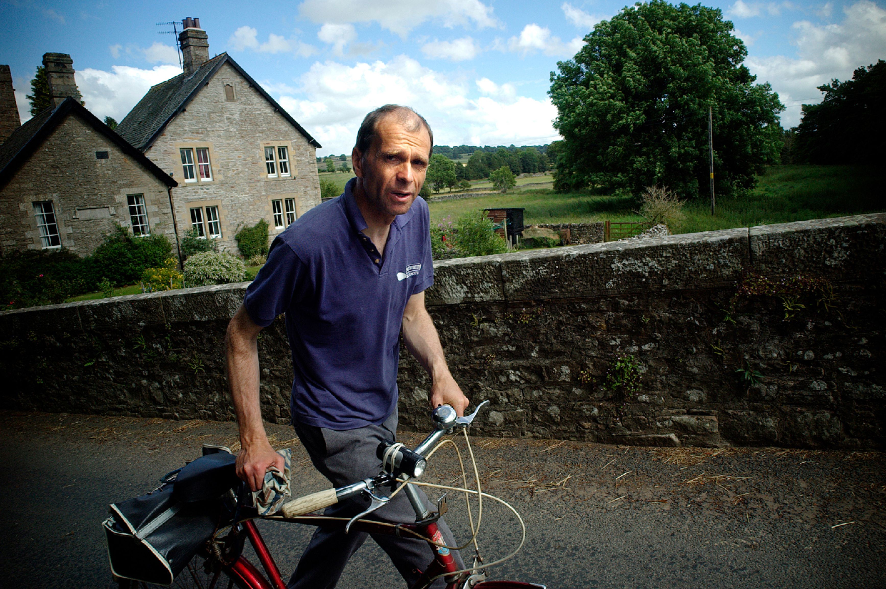 Neil Hughes, pictured in 2005’s ‘49 Up’, struggled through phases in his life; his story is fascinating