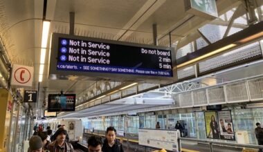 Why is Nanaimo SkyTrain station closed in Vancouver?