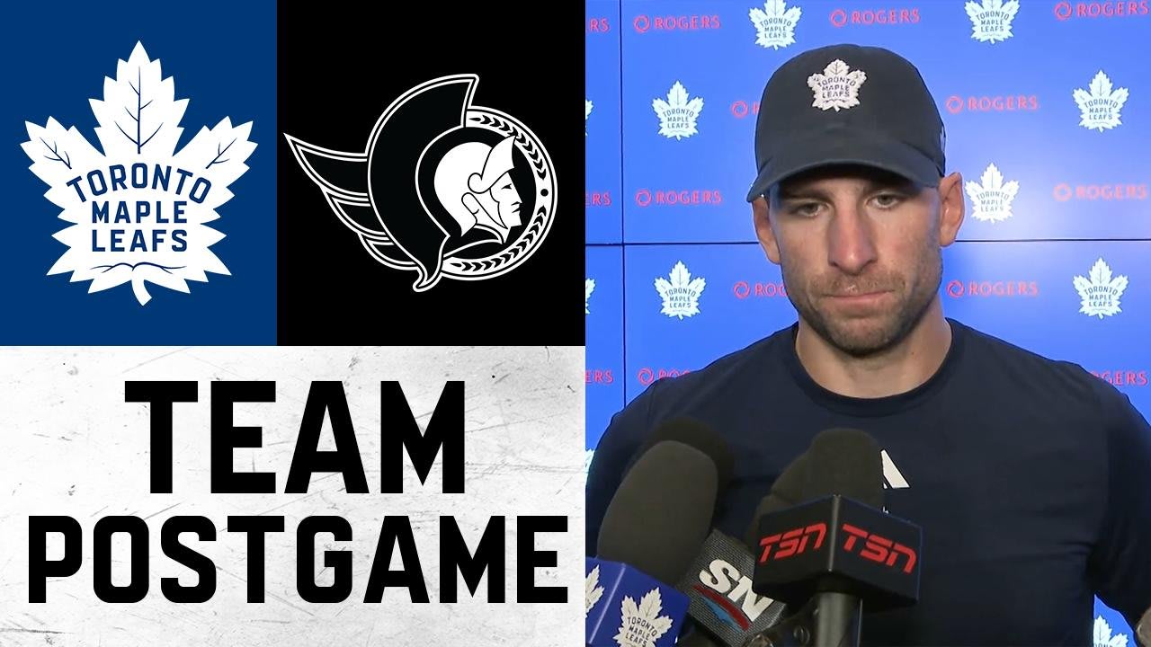 Maple Leafs Full Media Availability | Post Game vs Ottawa Senators | September 23, 2026