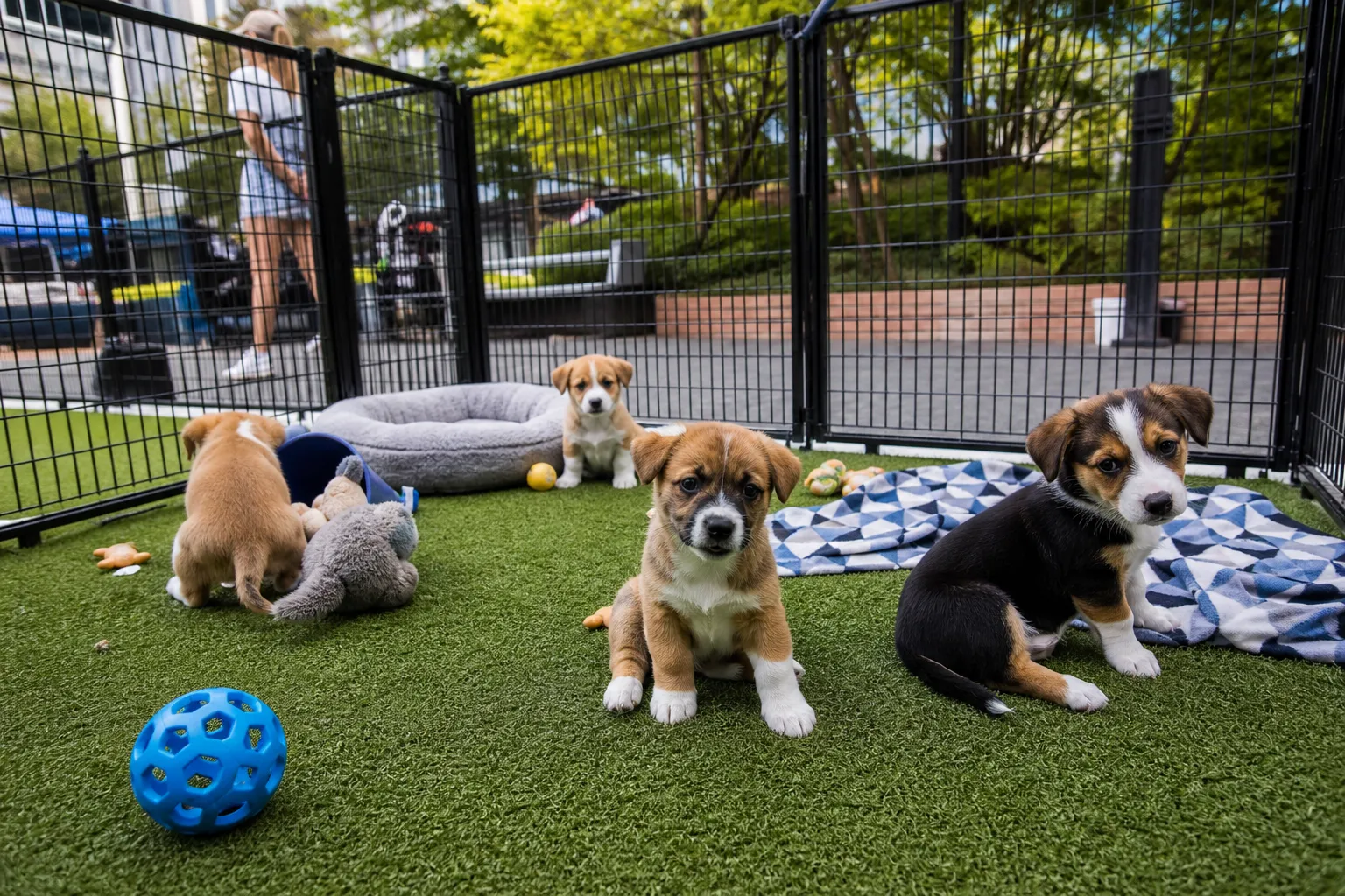 Tennis players increasingly take dogs to tournaments — Asharq Al-Awsat