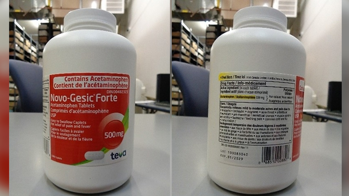Generic over-the-counter pain reliever recalled due to 'foreign material'