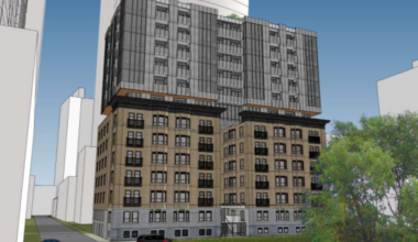 What's happening with the empty apartments on Thurlow Street?