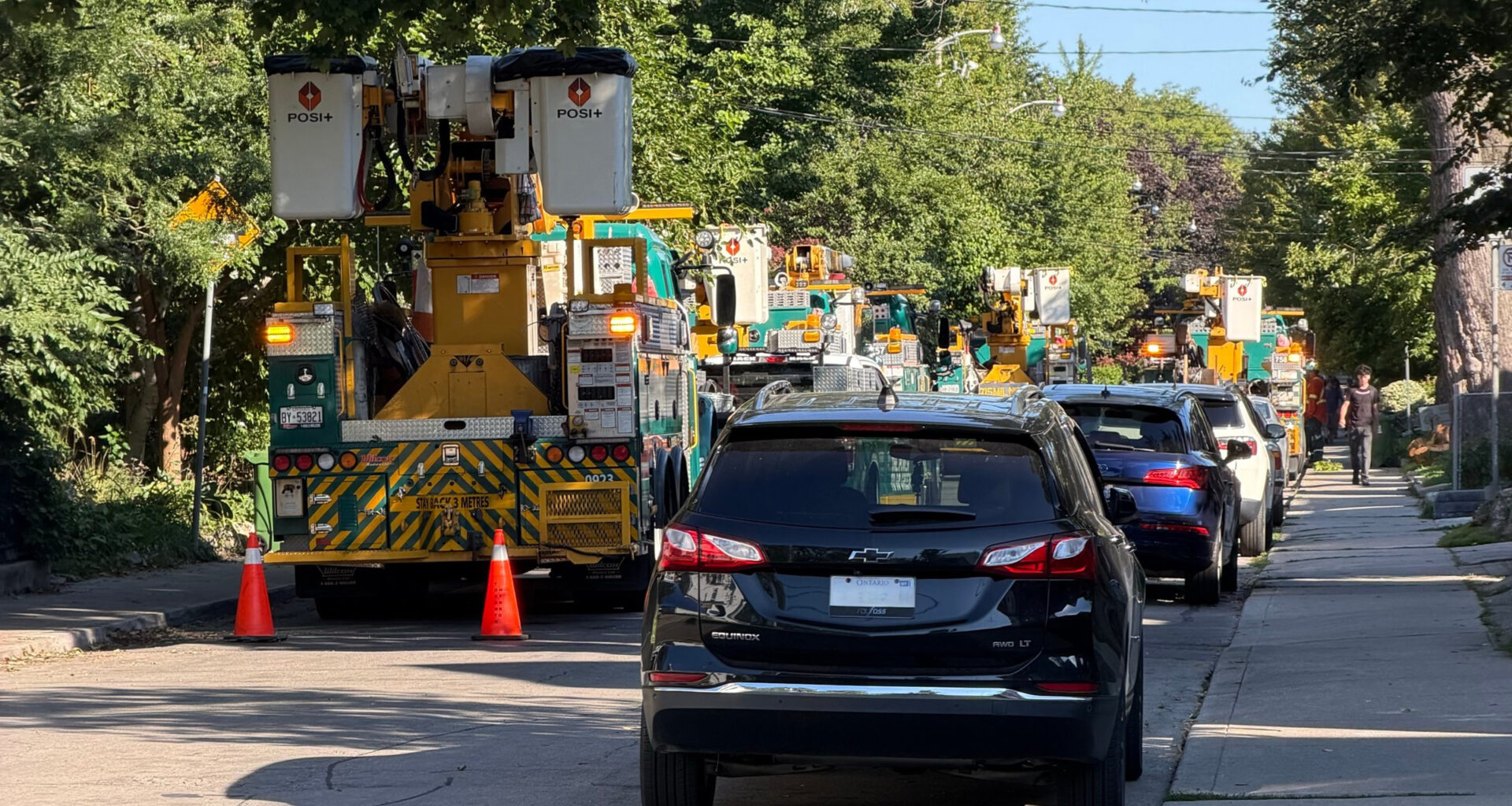 Downed powerlines, damaged equipment among hazards remaining for Toronto Hydro customers still without power