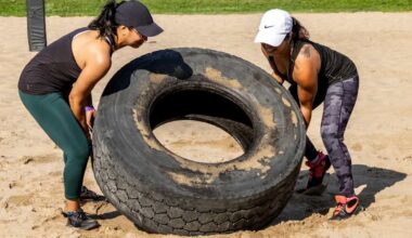 Try out obstacles before signing up for Tough Run boot camp in Brampton
