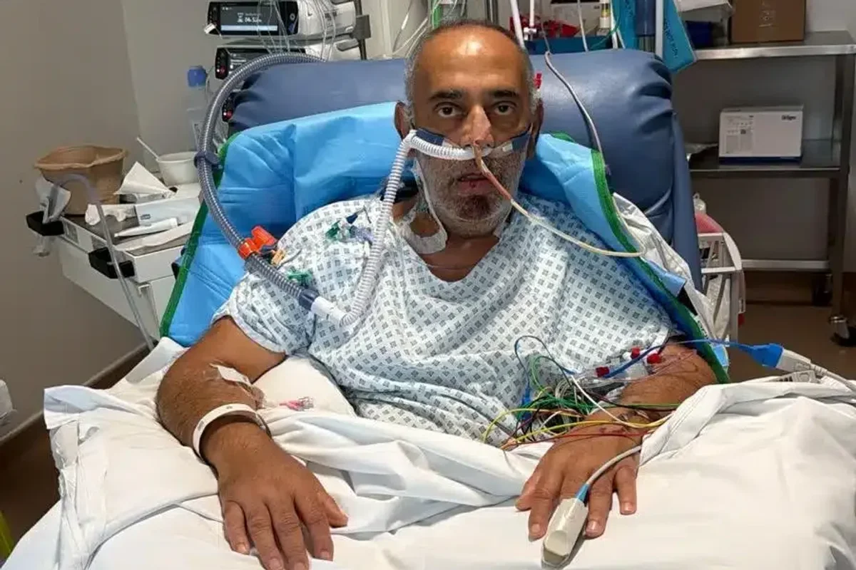 \u200bUdhyam Amin in hospital