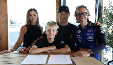Kimi Raikkonen's son joins Red Bull