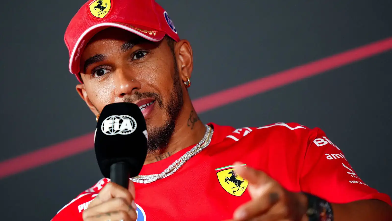 Lewis Hamilton says Michael Schumacher Ferrari tribute shirt feels ‘also mine’
