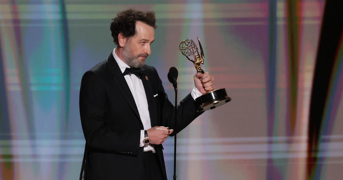 Matthew Rhys makes Emmys history, wins two lead actor awards
