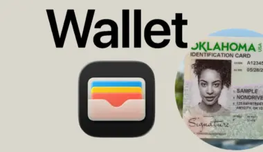 Adding Oklahoma Identification Card to Apple Wallet