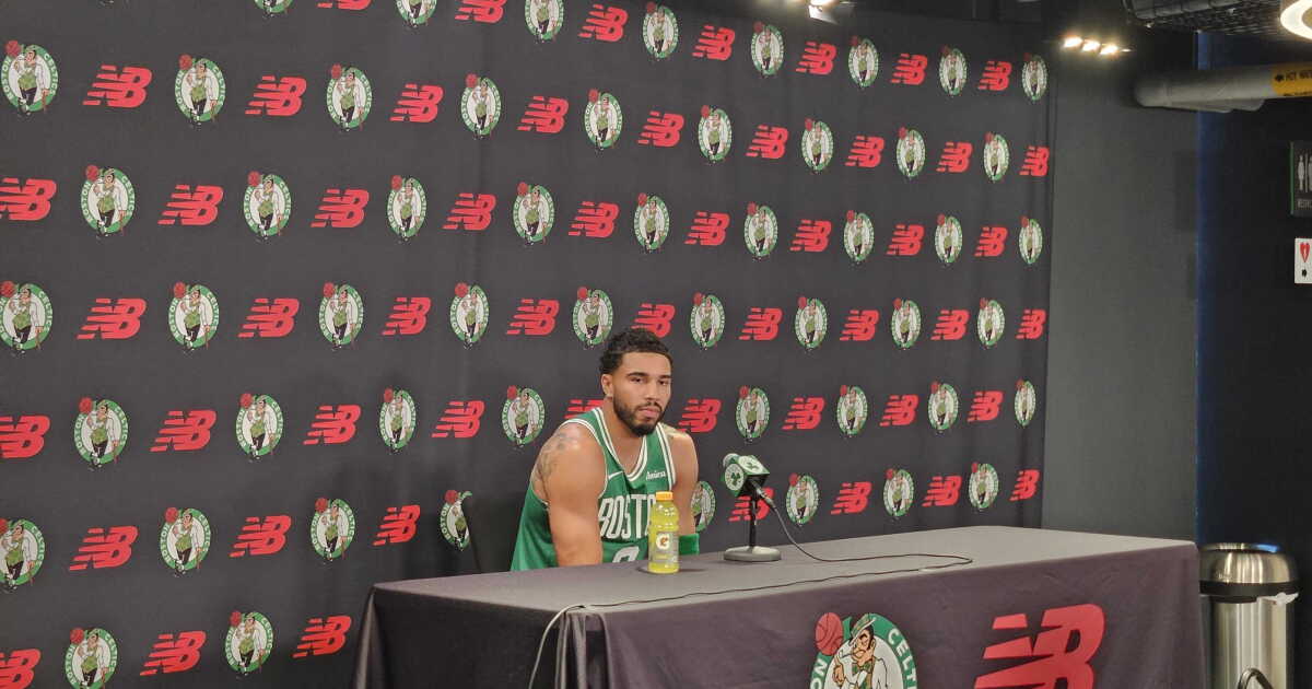 Jayson Tatum and the new-look Celtics are ready for a new season